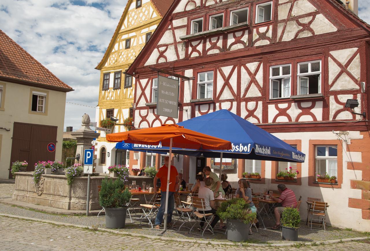 Alte Schmiede Hotel Prichsenstadt Exterior foto